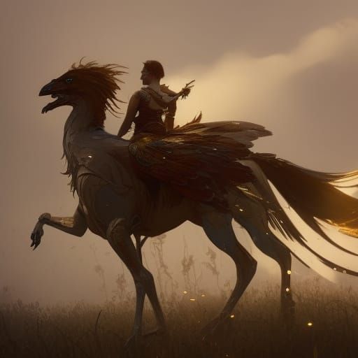 Golden Goose Concept Art in Dynamic Lighting