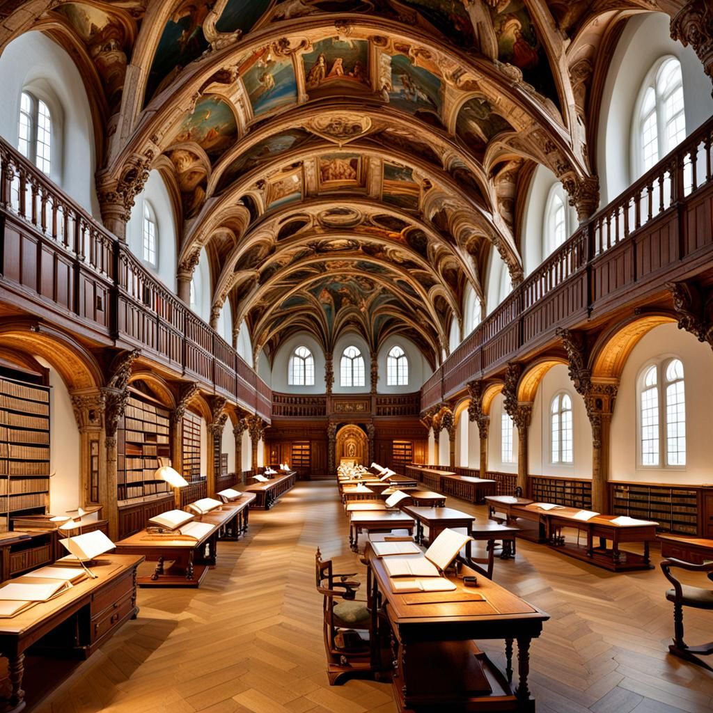 Monastic Library of Einsiedeln Abbey