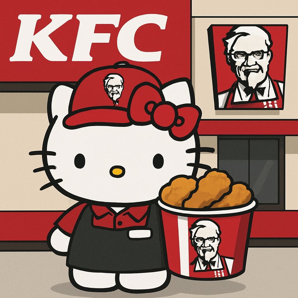 Hello Kitty Celebrates KFC
