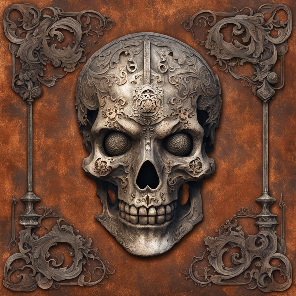 Haunting Fable Phantom With Rust Charm Patina