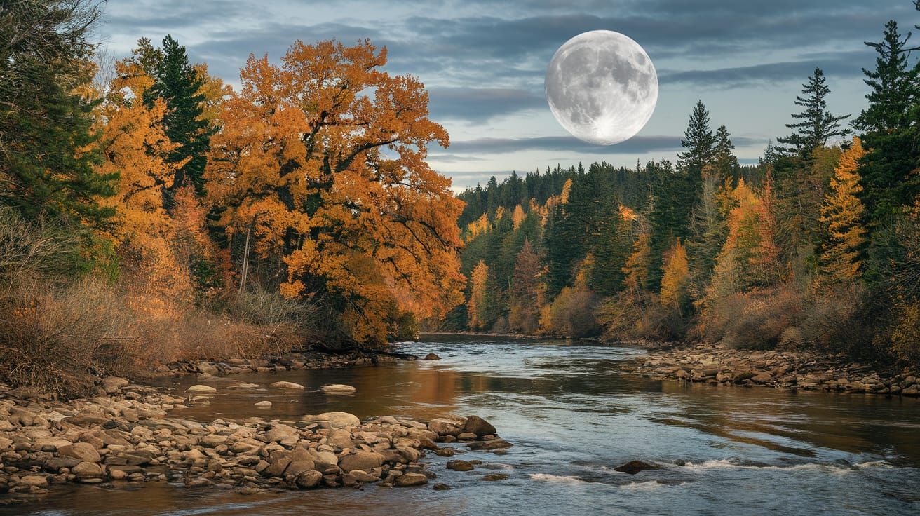 Sinister Moon River: Romanticism Style