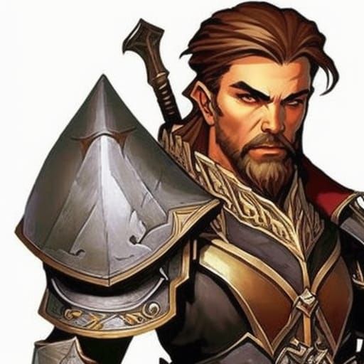 Fantasy Halfling Merchant in Slavic Clothing