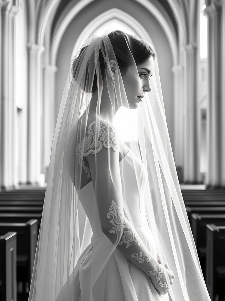 Monochromatic Bride in Church