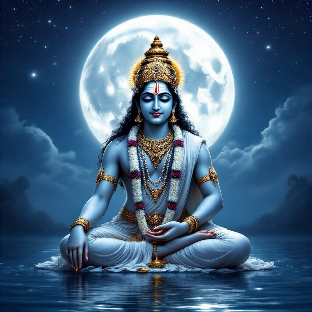 Chandradev in Magnificent Moonlight Beauty