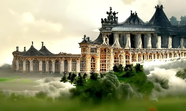 Versailles Palace: Baroque Splendor in Hyperrealistic Detail