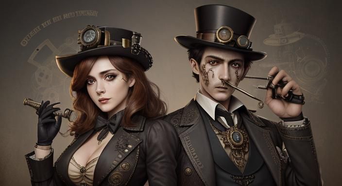 detectives, steampunk