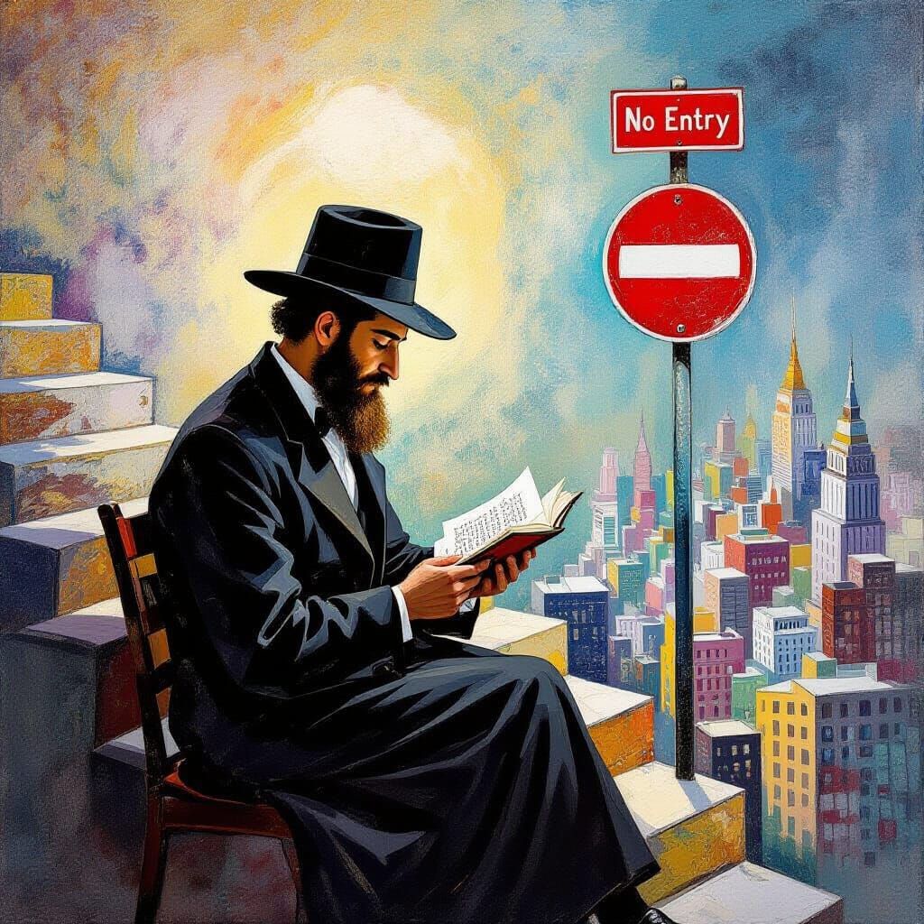 Urban Poet Creates Heavenly Verse in Cityscape