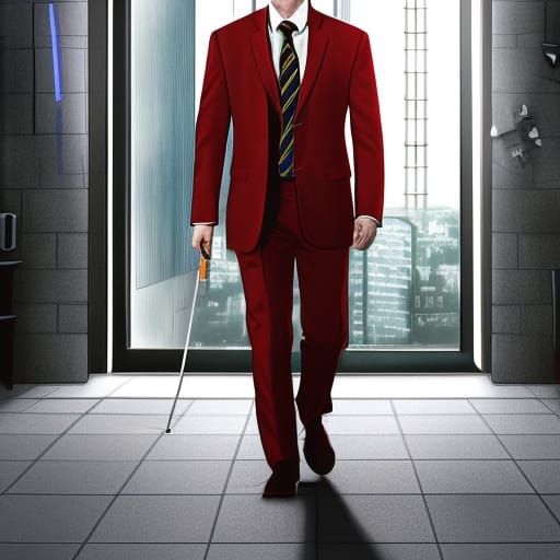 Harry Potter, CEO, in Epic Digital Painting