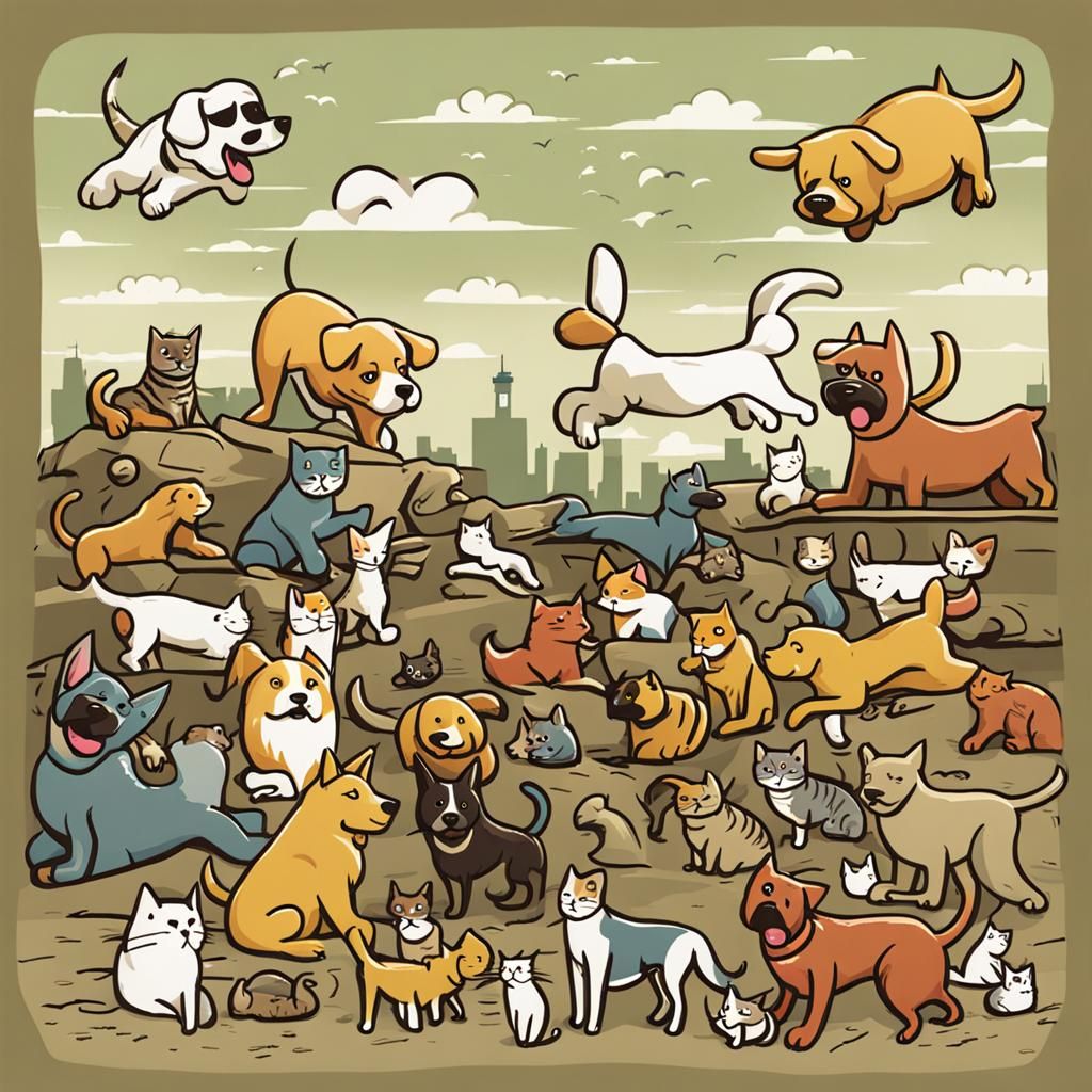 Dogs Versus Cats: An Epic Battle