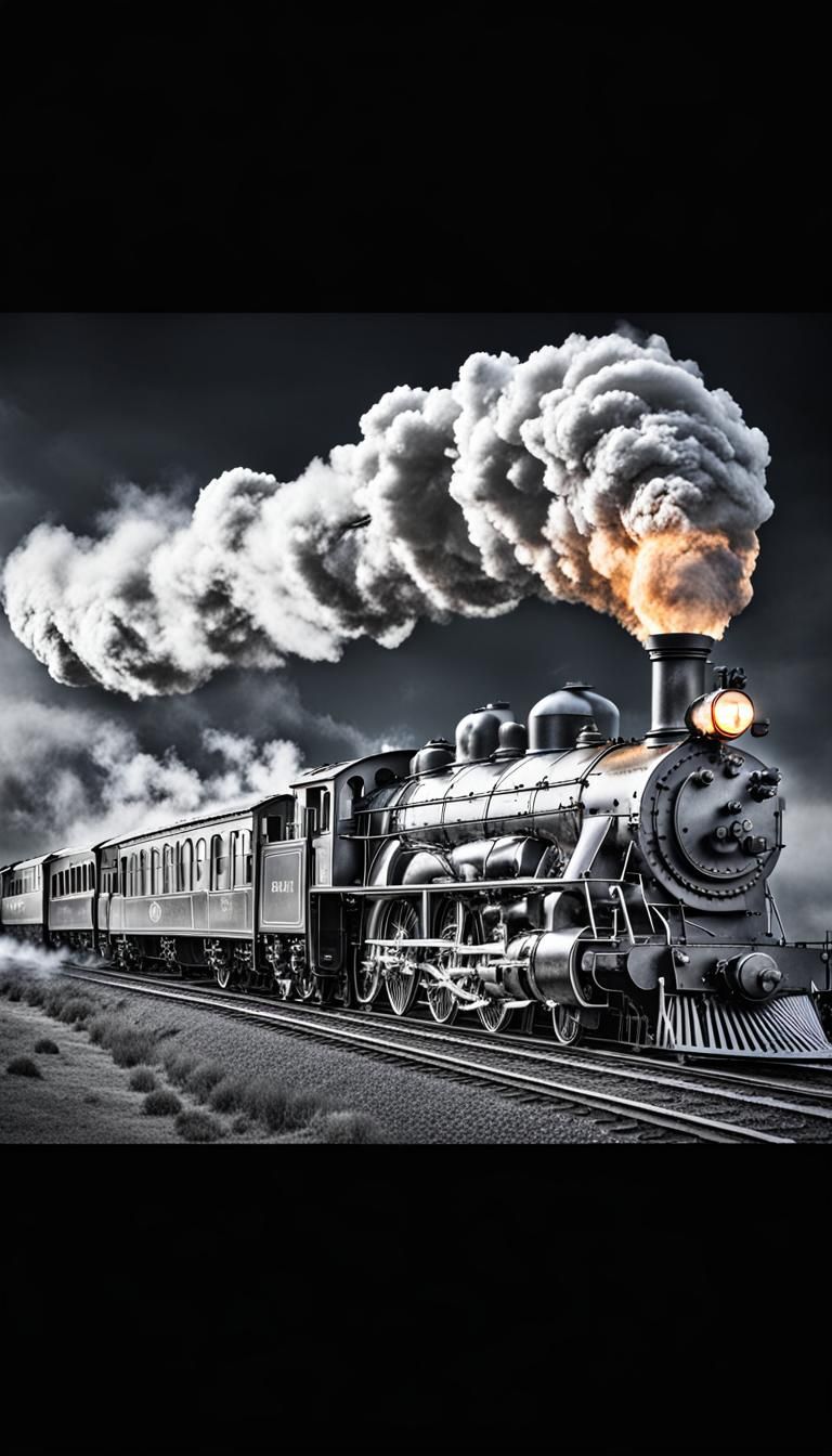 Classic Steam Train Image