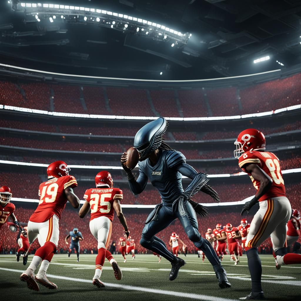 Xenomorphs vs Chiefs on Planet LV-426