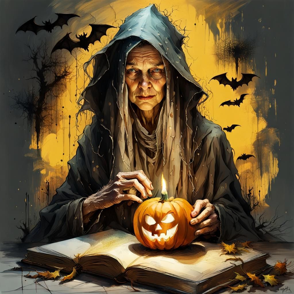 Portrait of an Old Witch