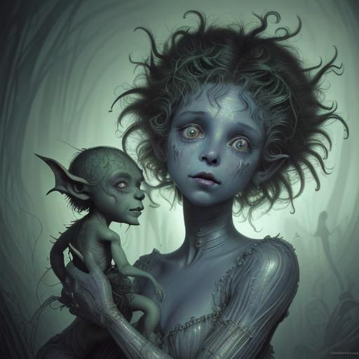 Goblin baby