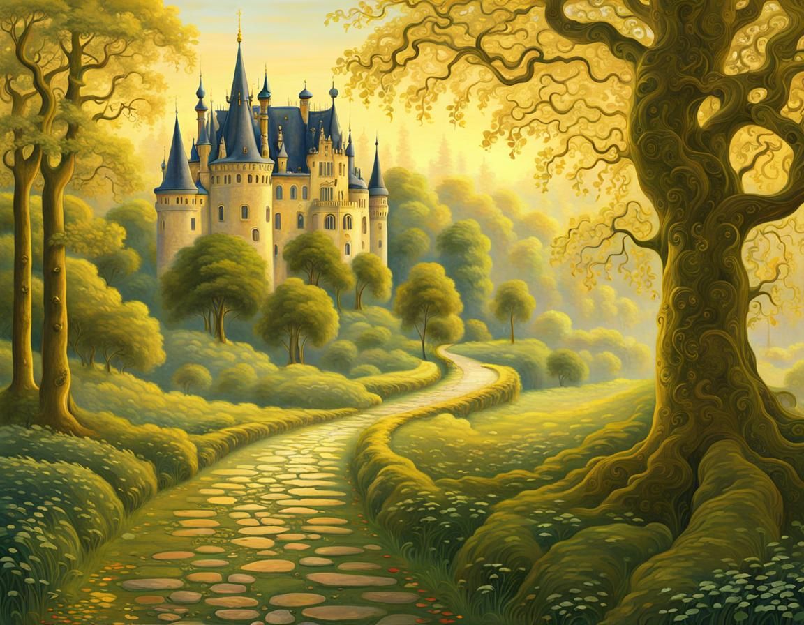 Kammer Castle in Art Nouveau Style