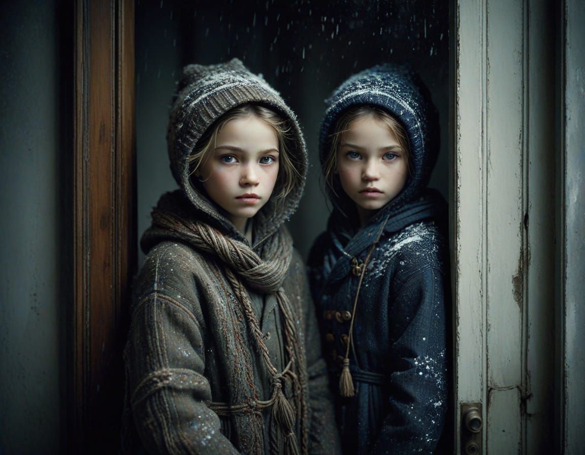 Winter Wonderland Scene in Meticulous Detail