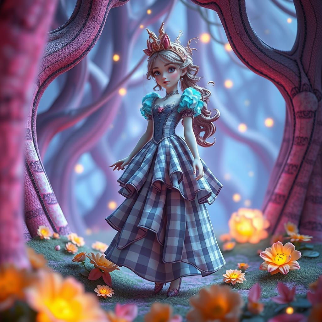 The gingham princess