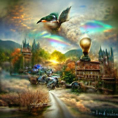 AI Image of Wild Geese