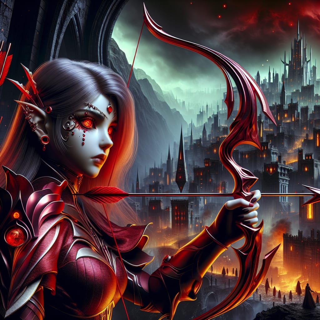 Visit the bow master, he can get your bow under your control...