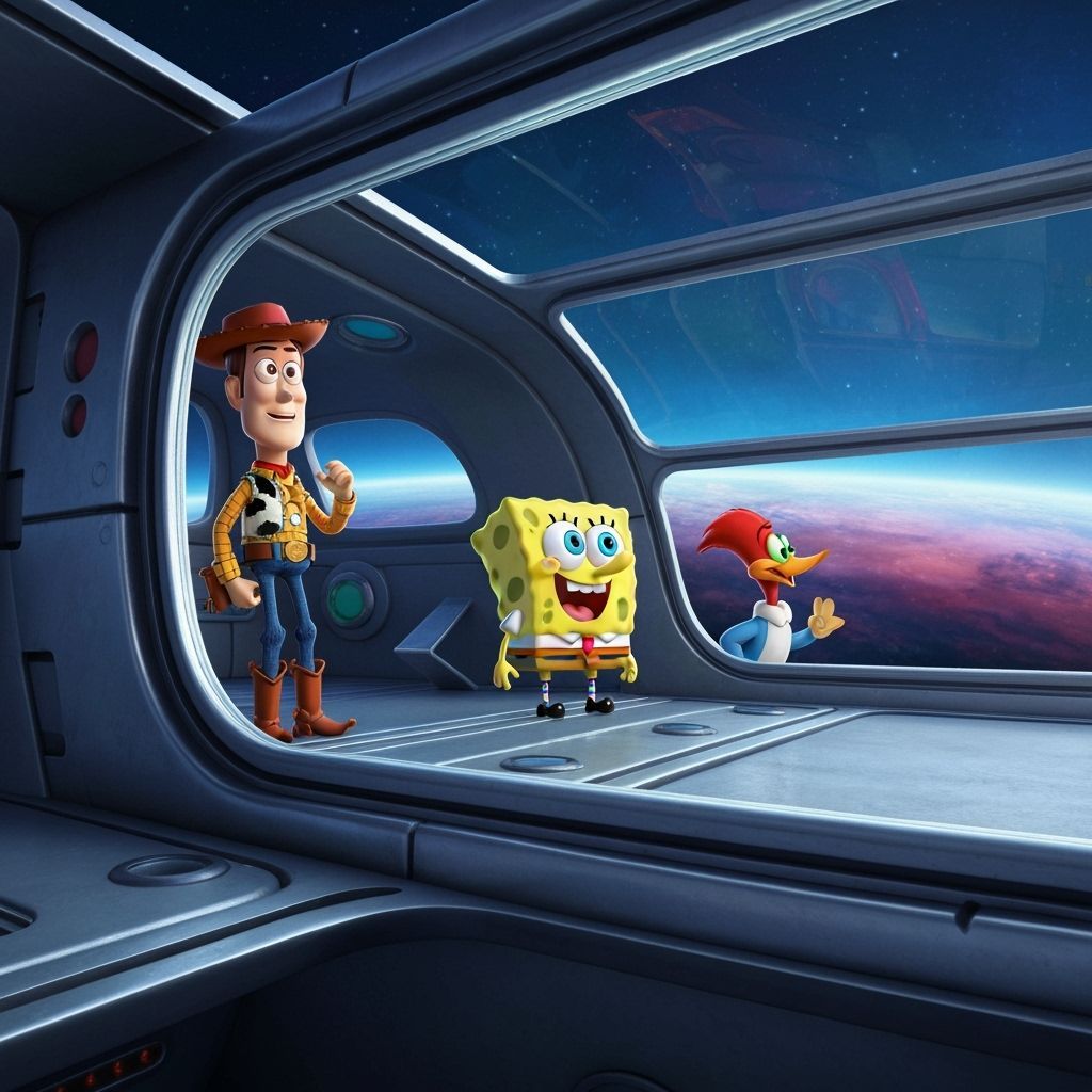 Woodpecker's Cosmic Wonder: Toy Story Animation
