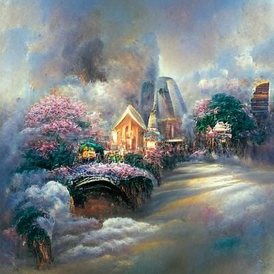 Sunset Reflection on Calm Lake