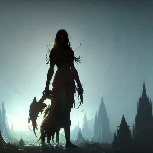 Earth Core: Dark Fantasy Concept Art in 8k