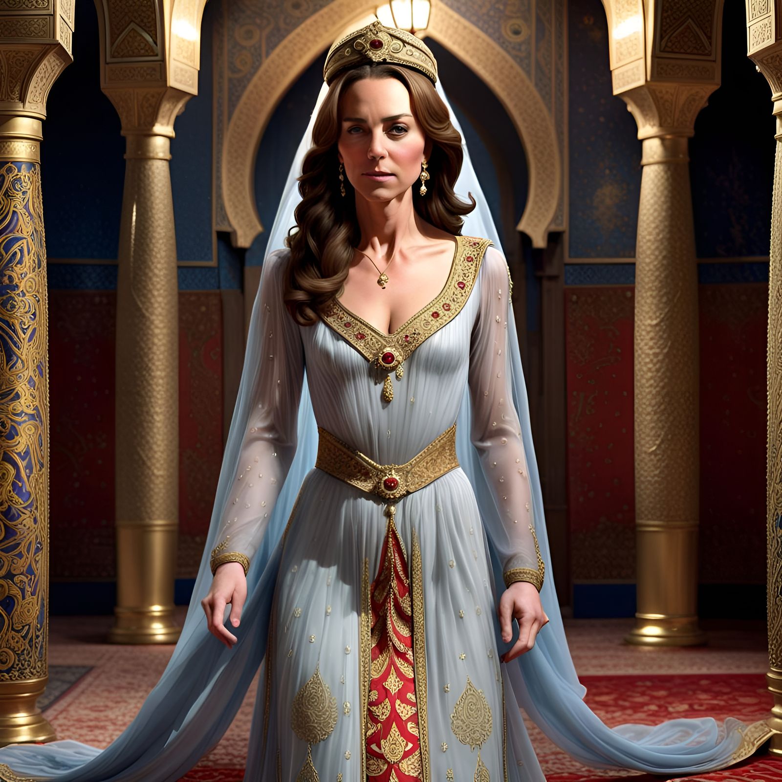 Kate Middleton as Princess Sheherazade