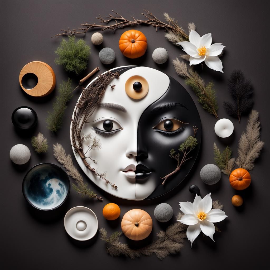 Mystical Knolling of Landscapes and Fantasy Face