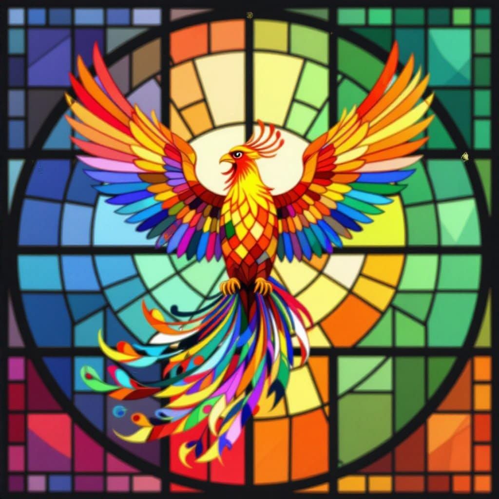 StainedGlass Phoenix