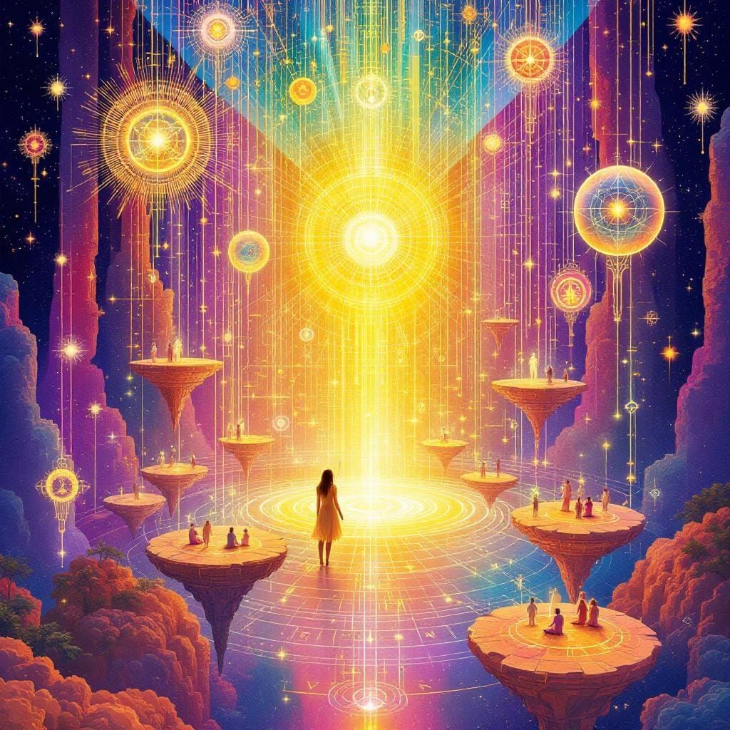 Ethereal Beings in a Spiritual Internet: Visionary Art