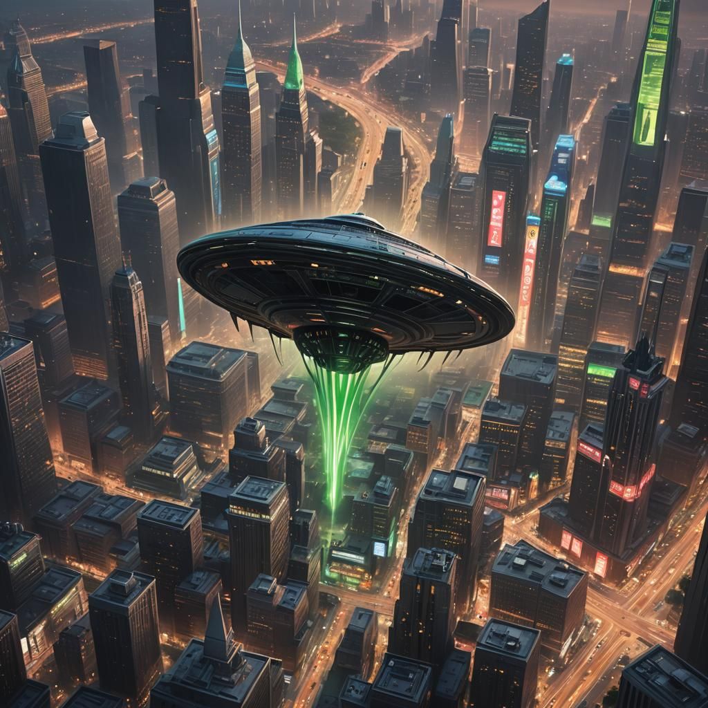 Dramatic Alien Landing Changes Earth Forever