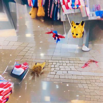 Pikachu's Osaka Shopping Trip Turns Chaotic
