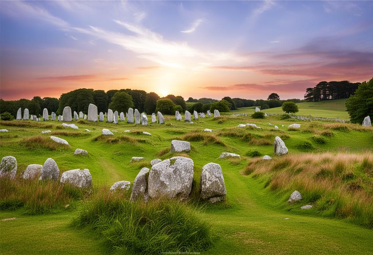 Carnac, menhirs alignments