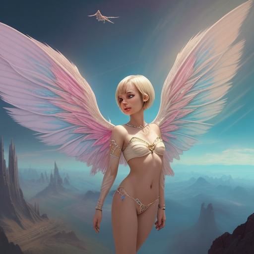 Sci-fi angel