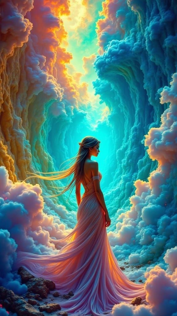 Ethereal Dreamscapes in Expressionist Style