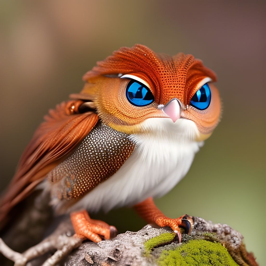 owl lizard hybrid - oward