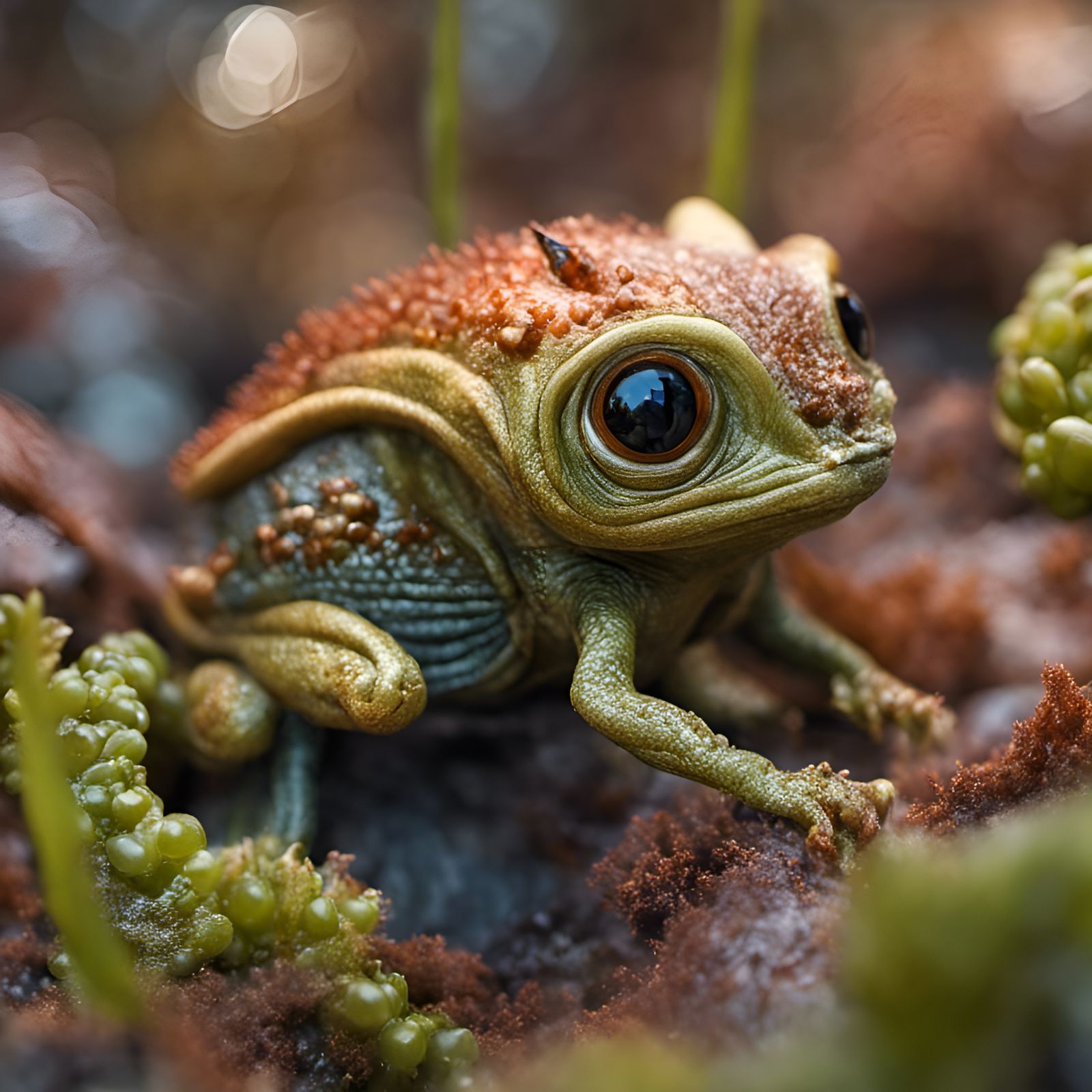 Bizarre Feast: Dreamlike Alien Celebration