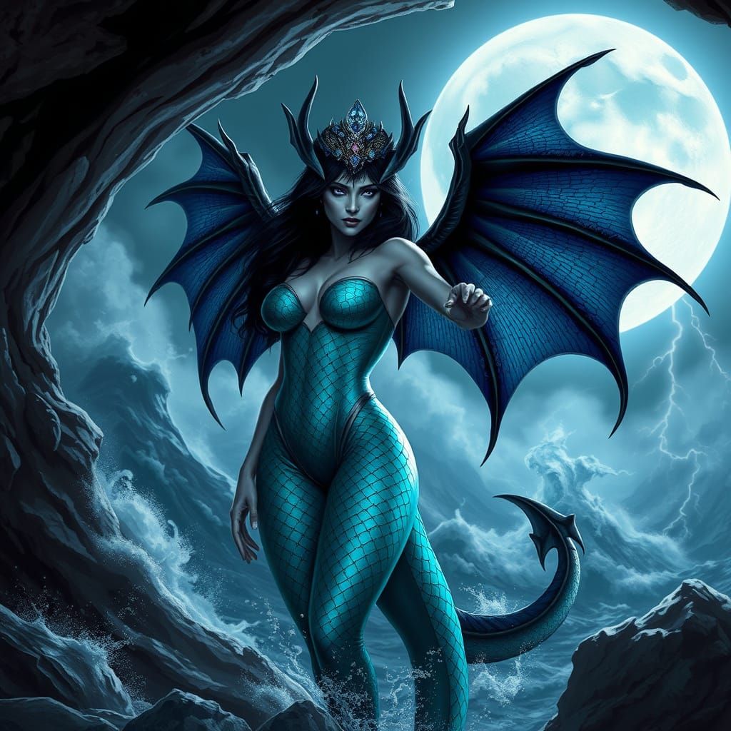 Dragon Goddess of the Turbulent Night