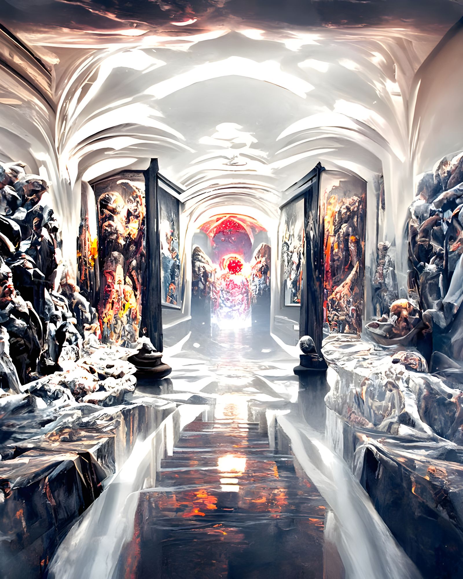 Kaleidoscopic Portal Between Worlds: Hyperrealistic Digital ...