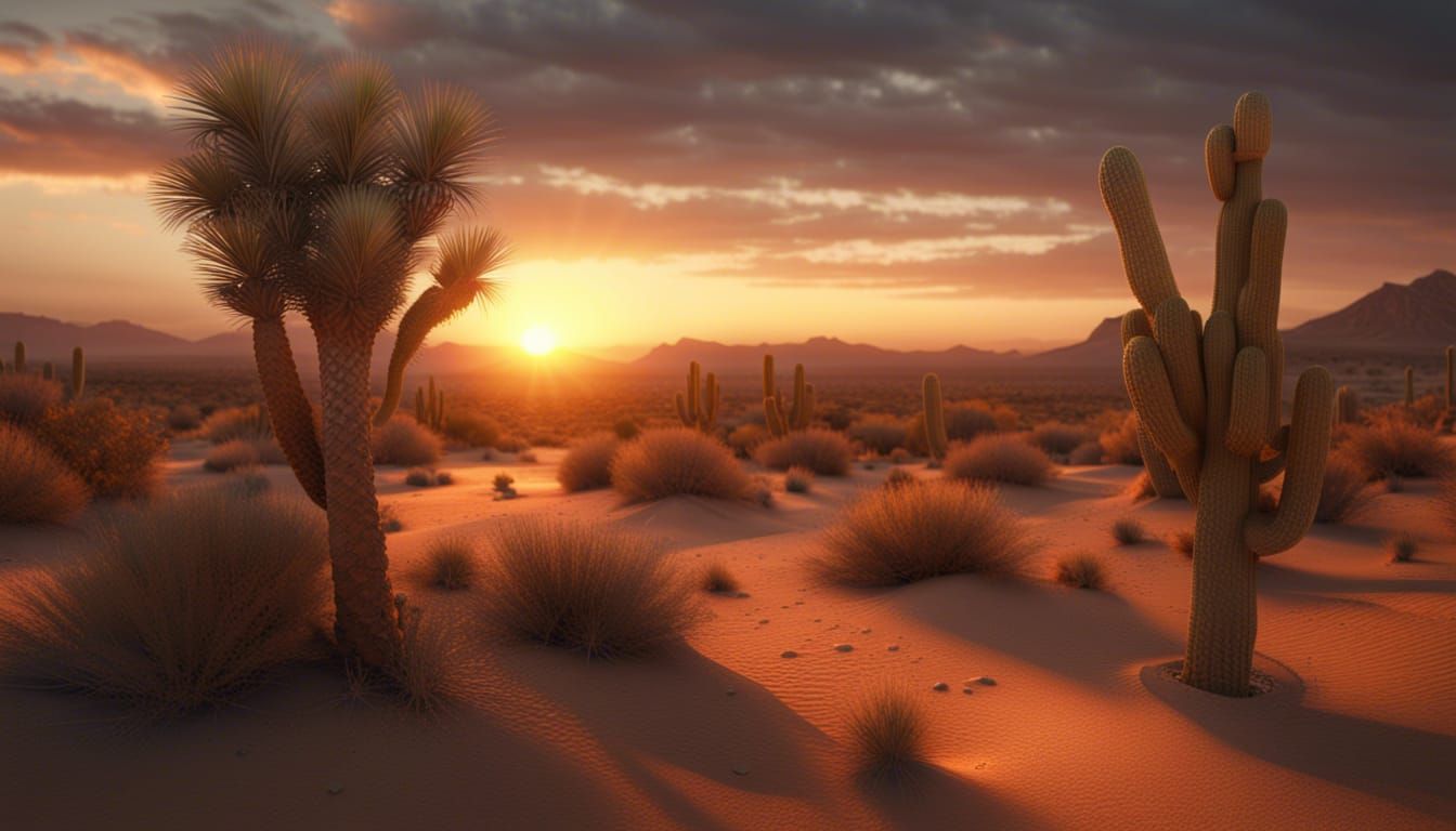 HDR sunset