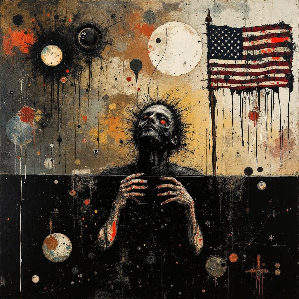 Surrealistic Tar Pit Descent in a Complex of Decay