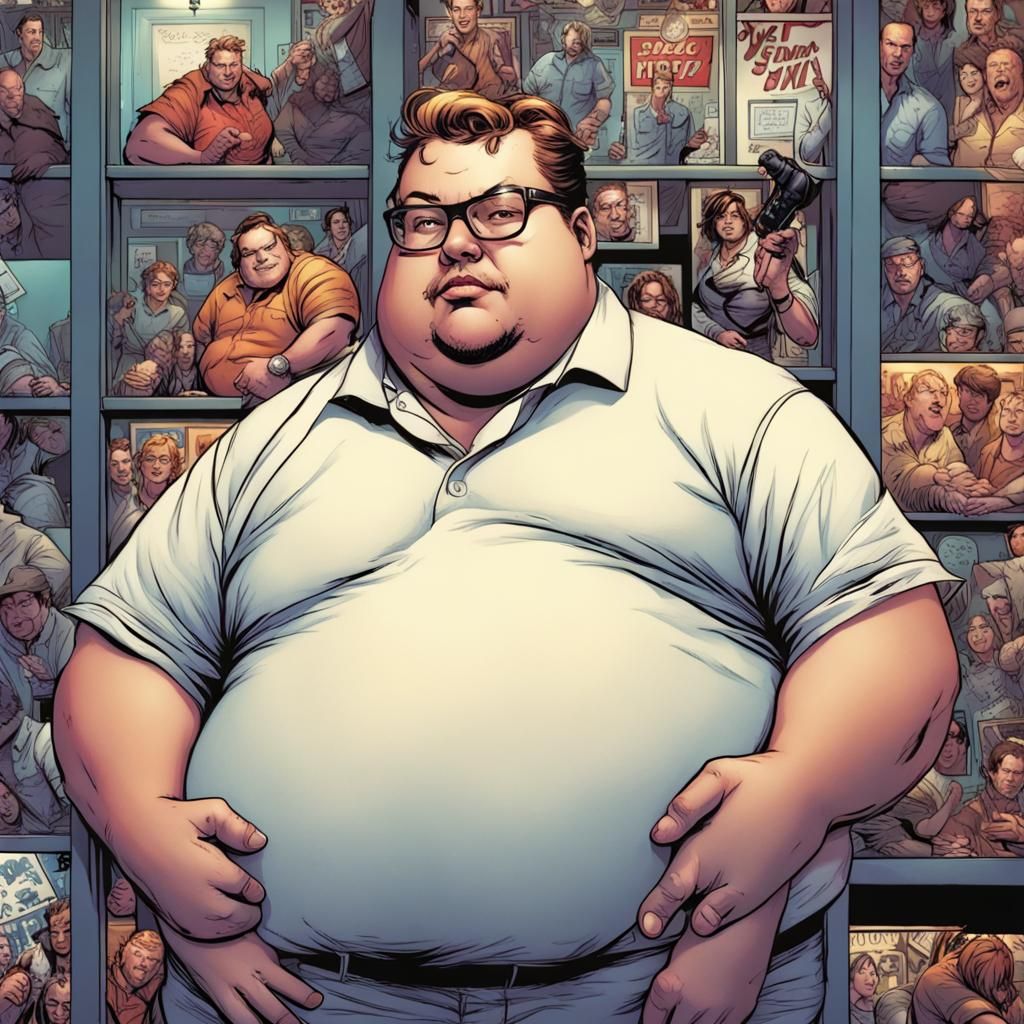 Comic Book Style Portrait