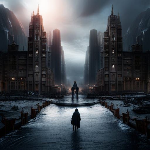 Epic Cinematic Digital Painting of Perfect Love