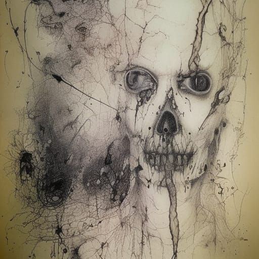 Necronomicon Manuscript in Alchemist's Library