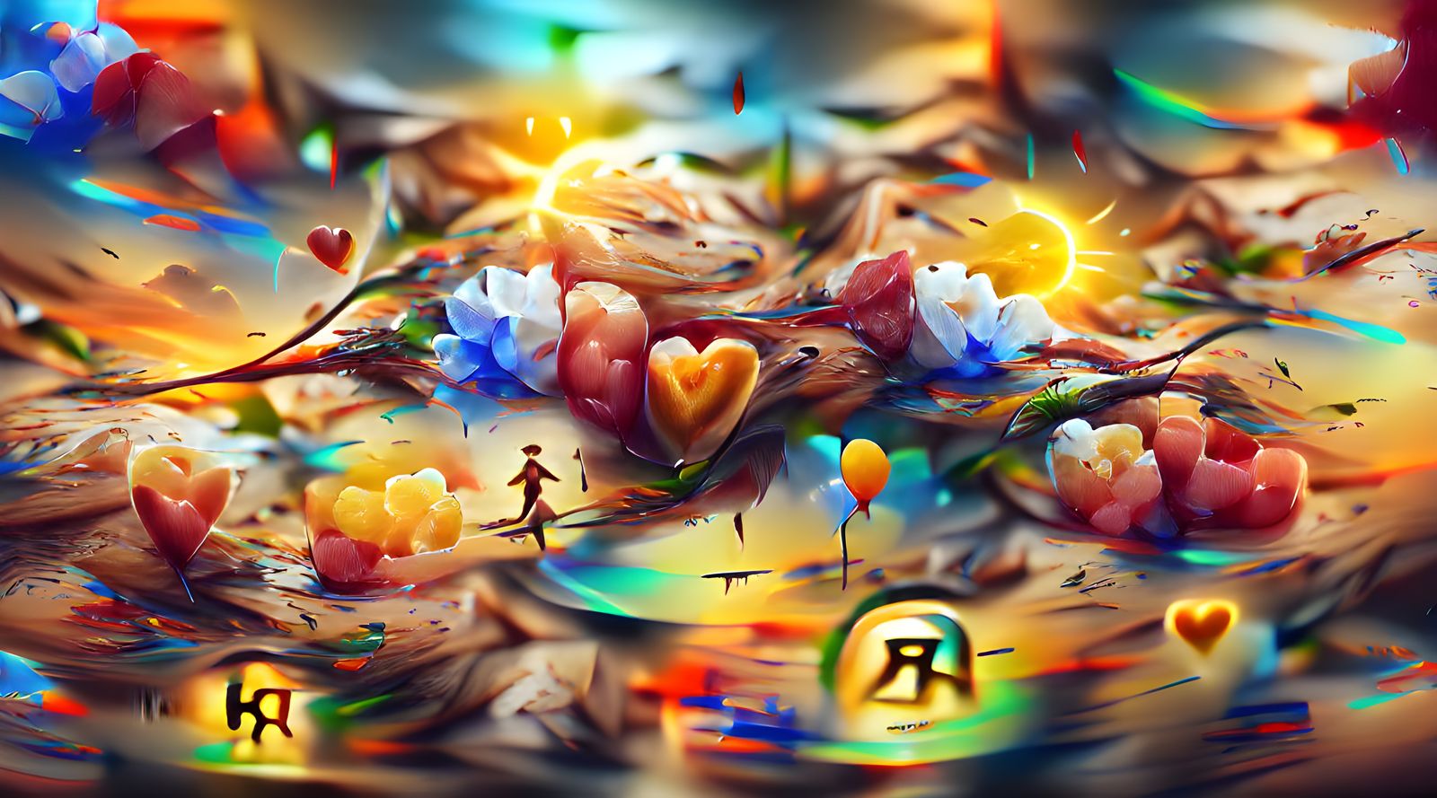 Reason for Happiness: Beautiful 8k Resolution Artwork