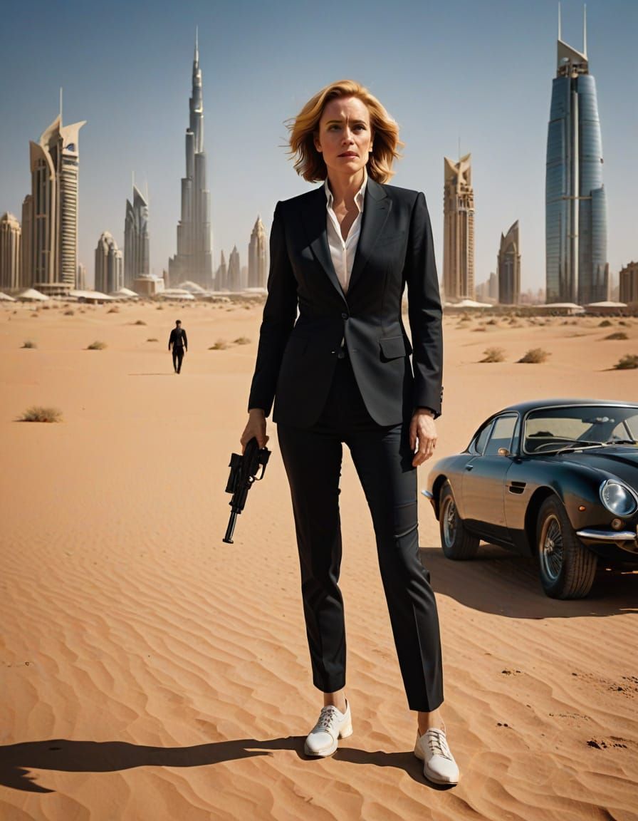 Secret Agent in Dubai with Aston Martin