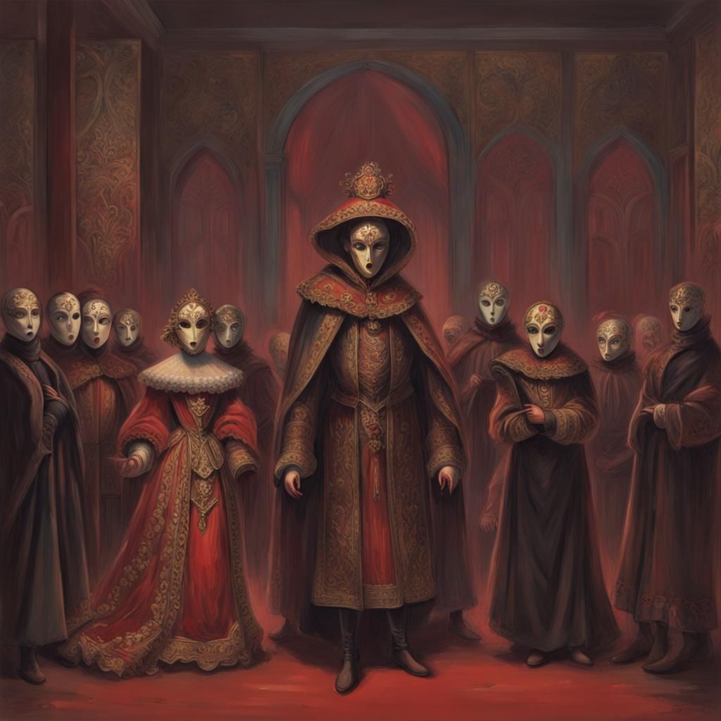 "The masque of the red death"