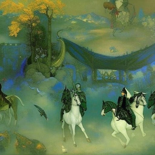 Sarah and Abraham: A Fairycore Dystopian Vision