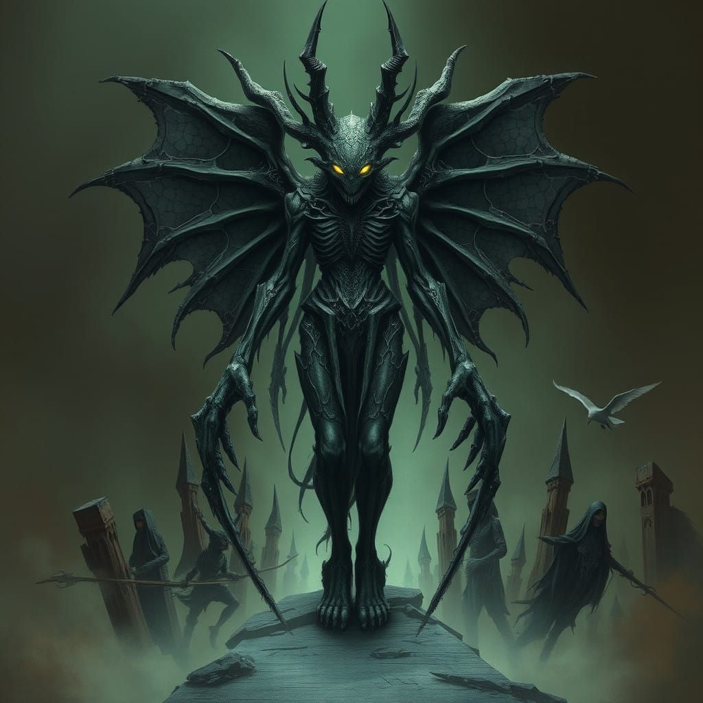 Eldritch Gatekeeper of Unearthly Angles