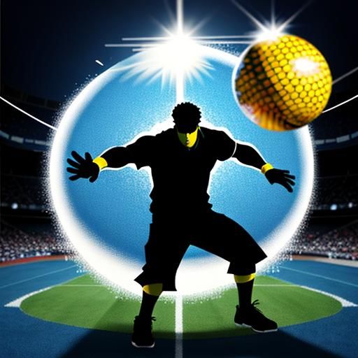 I was wondering why the ball was getting bigger… then it hit...