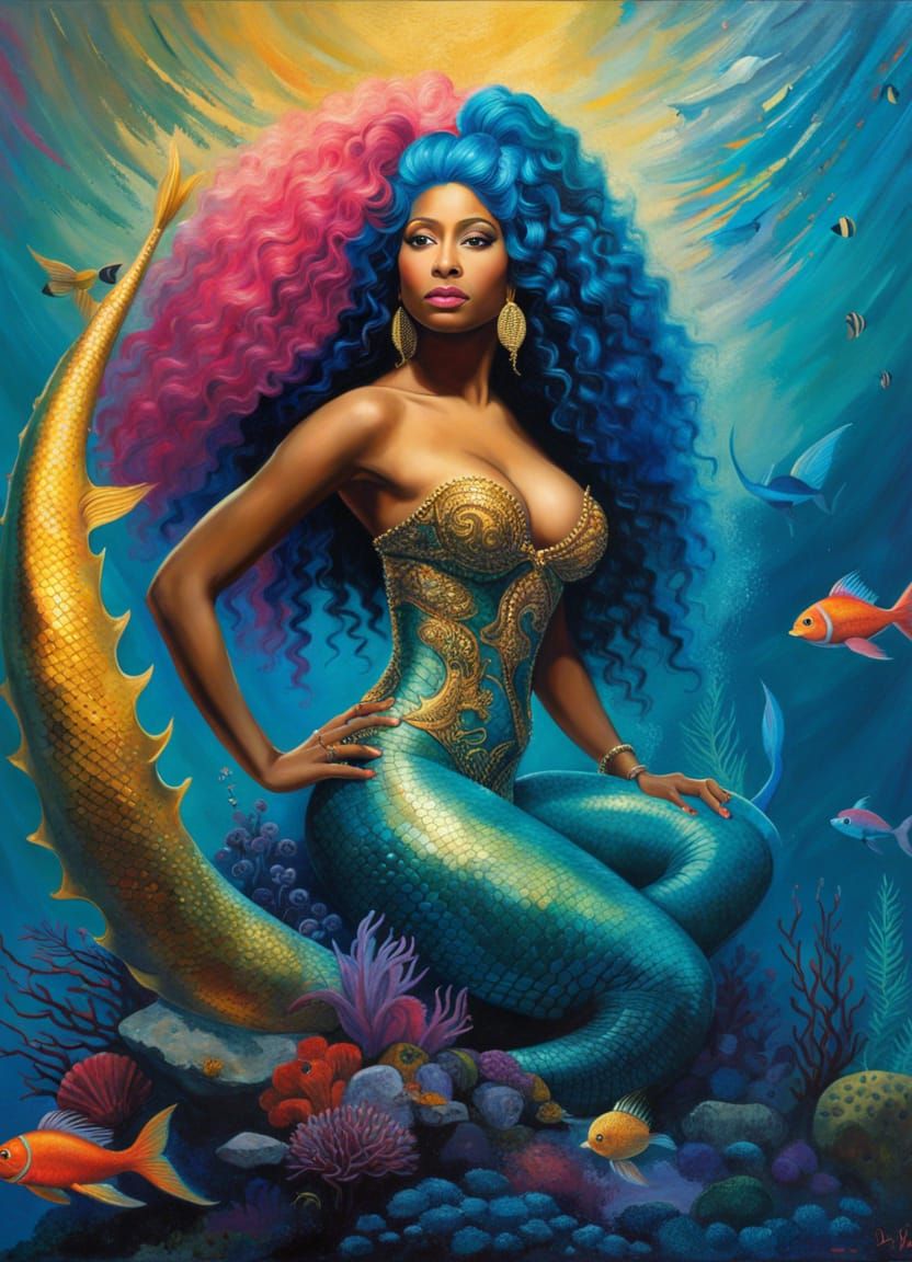 Nicki Mermaid Minaj